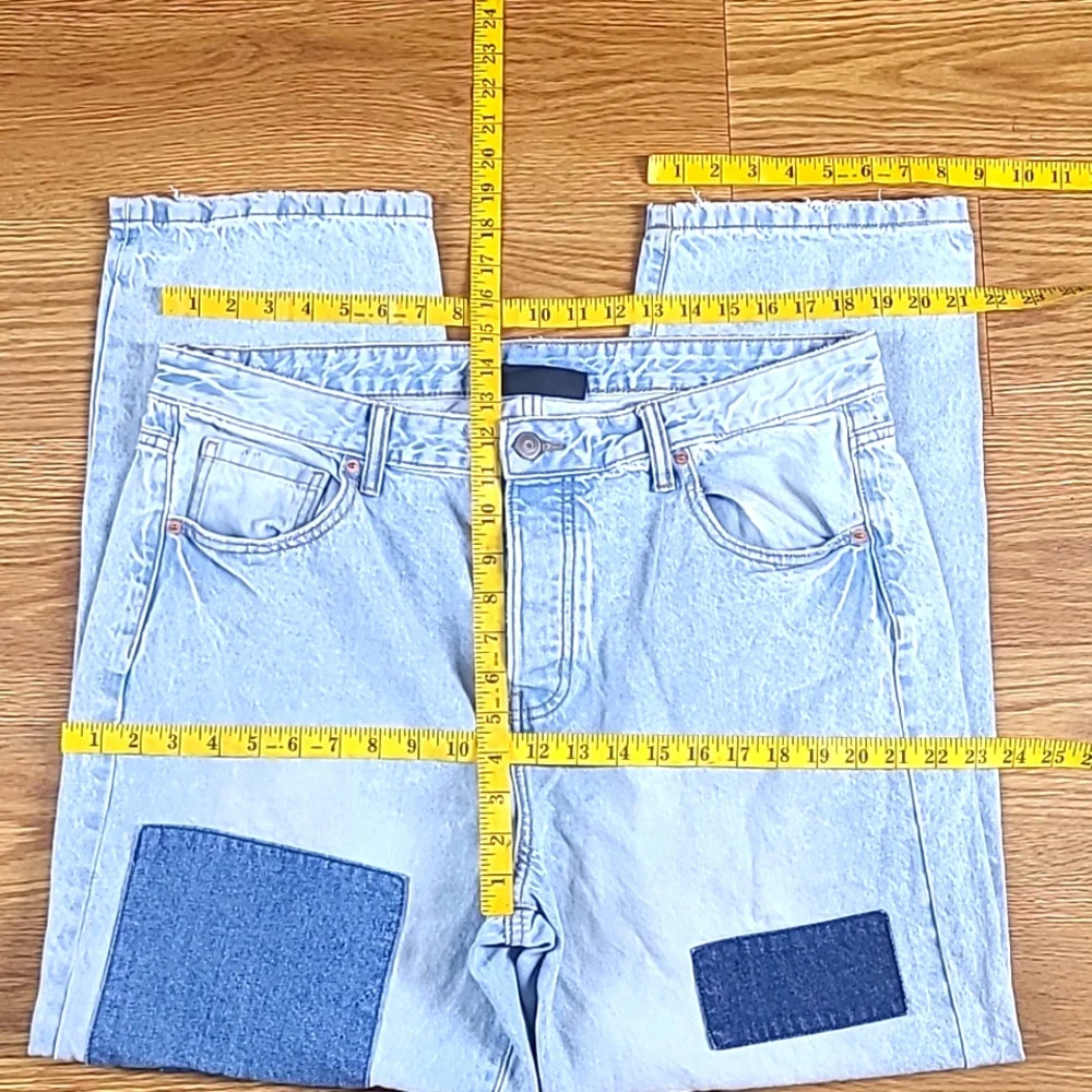 NO BOUNDARIES 36x28 CUT & SEW FADE BUTTON FLY MEN'S YUNG ADULT LIKE NEW JEAN'S